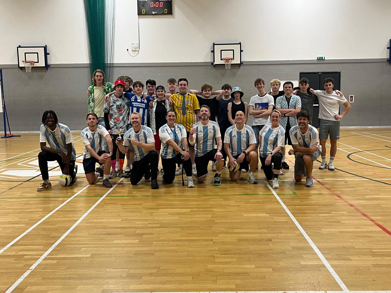 Challenge Cup Match Report: Staff vs Students Volleyball